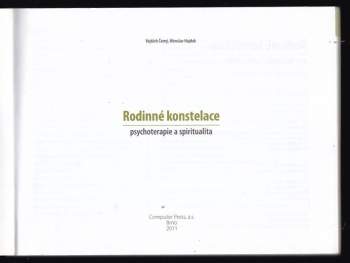 Vojtěch Černý: Rodinné konstelace