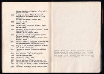 T. S Eliot: Rodinné shromáždění