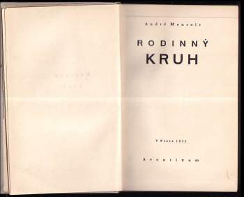 André Maurois: Rodinný kruh