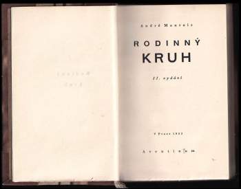 André Maurois: Rodinný kruh