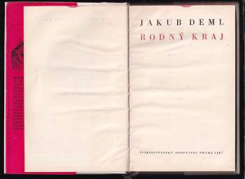 Jakub Deml: Rodný kraj