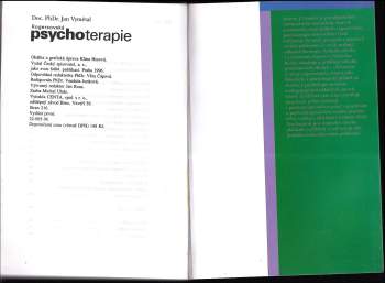 Jan Vymětal: Rogersovská psychoterapie