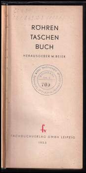 Wilhelm Beier: Röhren-Taschenbuch
