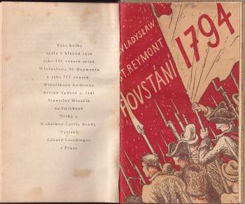 Władysław Stanisław Reymont: Rok 1794 Povstání