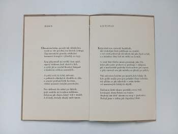 Josef Spilka: Rok - K novému roku 1933