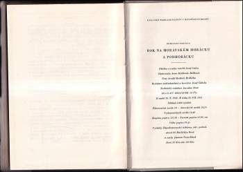 Bohuslav Pernica: Rok na moravském Horácku a Podhorácku