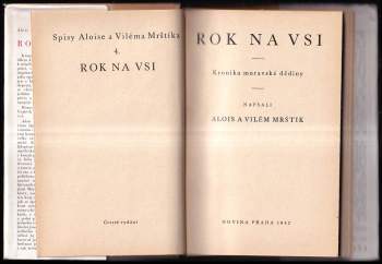 Vilém Mrštík: Rok na vsi