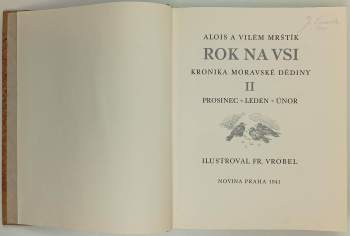 Vilém Mrštík: Rok na vsi