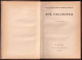 Alexander Stenbock-Fermor: Rok uhlokopem