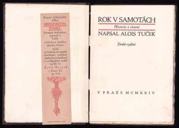 Alois Tuček: Rok v samotách