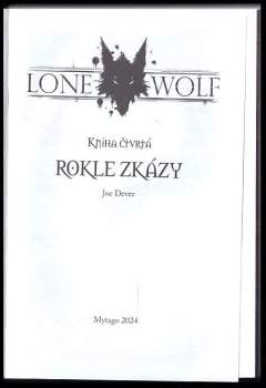 Joe Dever: Rokle zkázy