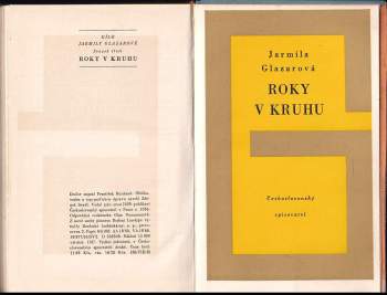 Jarmila Glazarová: Roky v kruhu