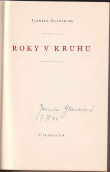 Jarmila Glazarová: Roky v kruhu