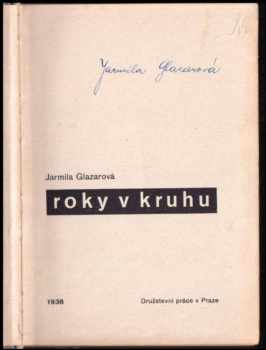 Jarmila Glazarová: Roky v kruhu