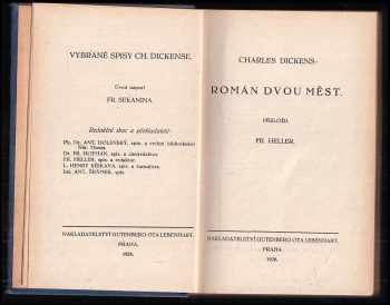 Charles Dickens: Román dvou měst