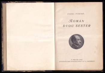Karel Piskoř: Román dvou sester