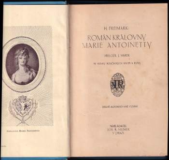 Hans Freimark: Román královny Marie Antoinetty