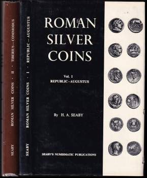 Roman silver coins Vol. I - II Republic-Augustus + Tiberius to Commodus
