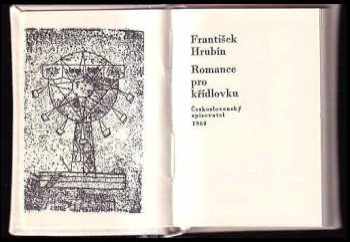 František Hrubín: Romance pro křídlovku