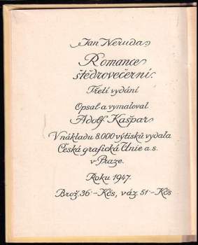 Jan Neruda: Romance štědrovečerní