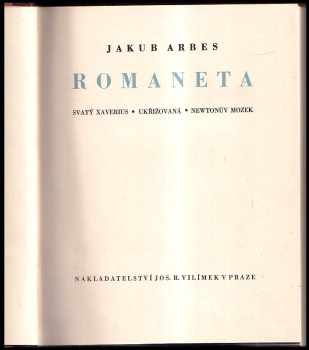 Jakub Arbes: Romaneta