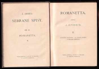 Jakub Arbes: Romanetta - Část] 1. Sivooký démon. - První noc u mrtvoly - Aspoň se pousměj + část 2. Zázračná madonna - Il Divino Boemo - Vymírající hřbitov
