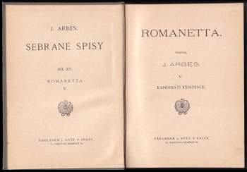 Jakub Arbes: Romanetta