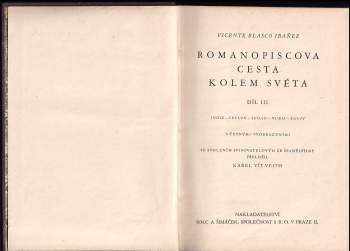 Vicente Blasco Ibáñez: Romanopiscova cesta kolem světa