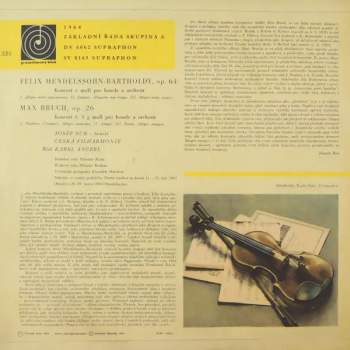The Czech Philharmonic Orchestra: Romantické Houslové Koncerty