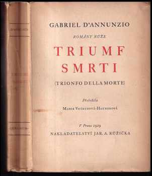 Gabriele d'Annunzio: Romány růže