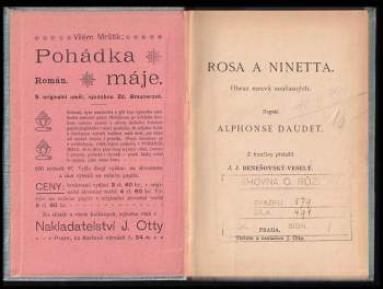 Alphonse Daudet: Rosa a Ninetta