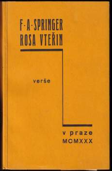 Rosa vteřin