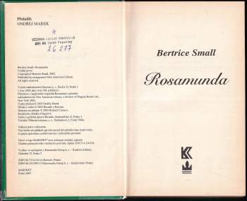 Bertrice Small: Rosamunda