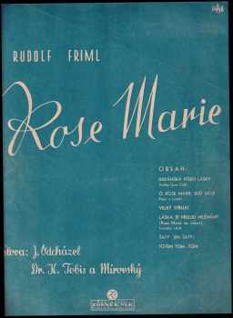 Rudolf Friml: Rose Marie