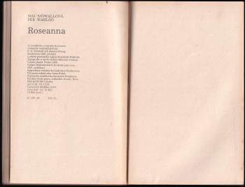 Per Wahlöö: Roseanna