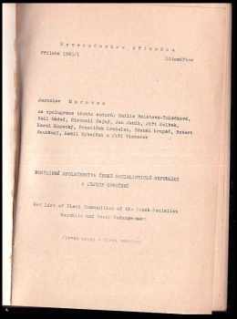 Jaroslav Moravec: Rostlinná společenstva České socialistické republiky a jejich ohrožení (1. verze)