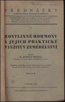 Rostlinné hormony a jejich praktické využití v zemědělství