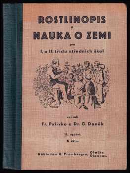 Rostlinopis a nauka o zemi pro 1. a 2. třídu středních škol