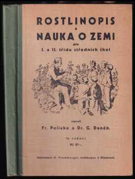 Rostlinopis a nauka o zemi pro I. a II. třídu středních škol