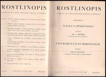 Artur Brožek: Rostlinopis