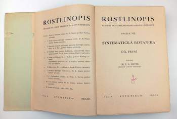 František Antonín Novák: Rostlinopis