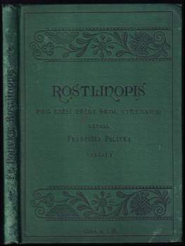 Rostlinopis pro nižší třídy škol středních