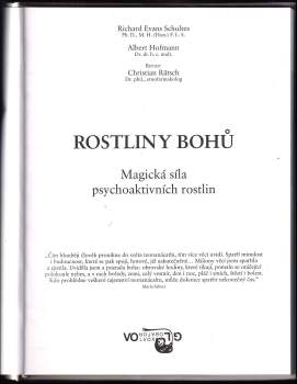 Richard Evans Schultes: Rostliny bohů