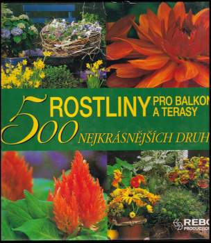Rostliny pro balkony a terasy