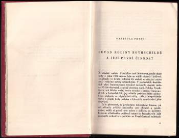 Egon Caesar Corti: Rothschildové