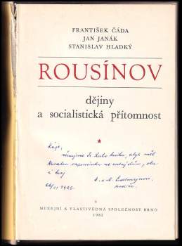 Jan Janák: Rousínov