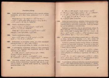 Karel Šilháček: Rovinná i sférická trigonometrie v 1500 řešených příkladech