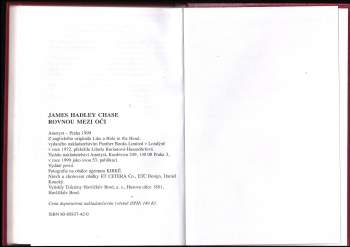 James Hadley Chase: Rovnou mezi oči