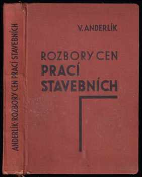 Rozbory cen prací stavebních