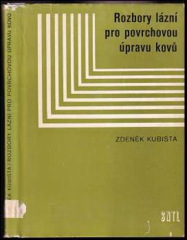 Rozbory lázní pro povrchovou úpravu kovů